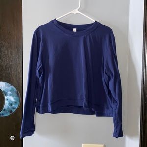 Lululemon Long Sleeve Crop Top